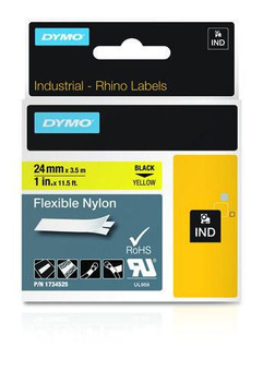 DYMO 1734525 RHINO Flexible Nylon 24mmx3.5m 1734525