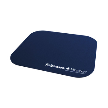 Fellowes Mouse Pad Microban Antibacterial Protection Navy 5933805 BB44011