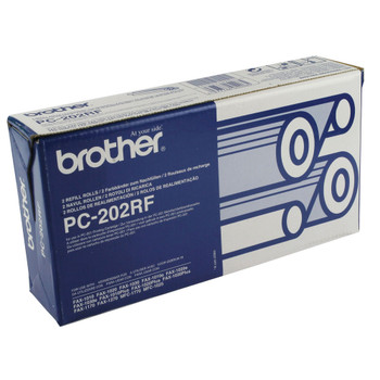 Brother Black Thermal Transfer Film Ribbon Pack of 2 PC202RF BA05406