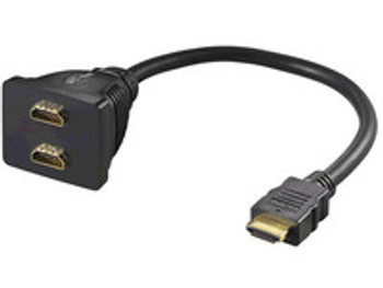 MicroConnect HDM19M19F19F HDMI Adapter 2x HDMI Female to 1x HDMI Male HDM19M19F19F