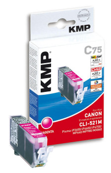 KMP Printtechnik AG 15100006 C75 ink cartridge magenta 1510,0006