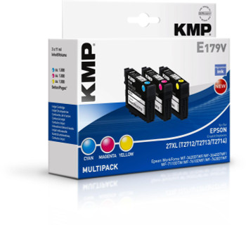KMP Printtechnik AG 16274005 E179V Multipack C/M/Y compatib 1627,4005