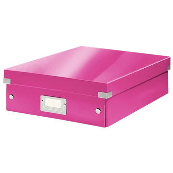 Leitz Click & Store WOW Medium Organiser Box Pink 60580023 60580023