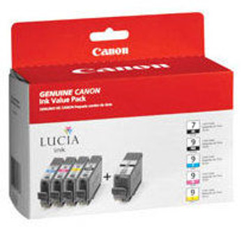 Canon 1034B013 Ink Multipack PGI-9BK/C/M/Y/GY 1034B013