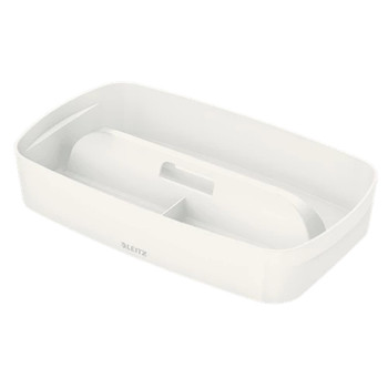 Leitz MyBox WOW Organiser Tray with Handle Small Storage White 53230001 53230001