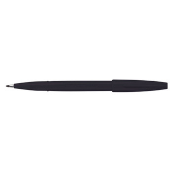 Pentel Sign Pen Fibre Tip Black Pack of 12 S520-A PES520BK