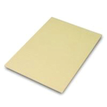 Q-Connect Feint Ruled Board Back Memo Pad 160 Pages A4 Yellow Pack of 10 KF KF01388