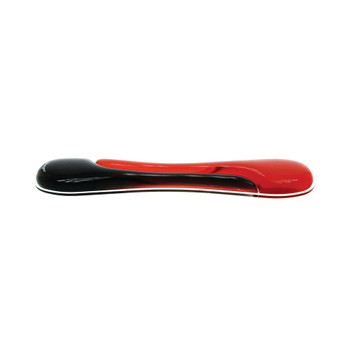 Kensington Duo Gel Keyboard Wrist Rest 240x182x25mm Black/Red 62398 AC00620