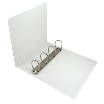 Esselte 60mm 4 D-Ring Presentation Binder A4 White 49706 ES600555