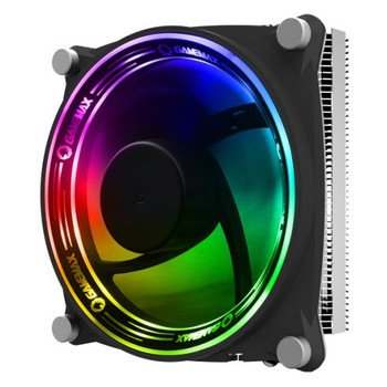 Gamemax Gamma 300 Rainbow Argb Low Profile Heatsink & Fan Intel & Amd Sockets Hy GAMMA 300-ARGB