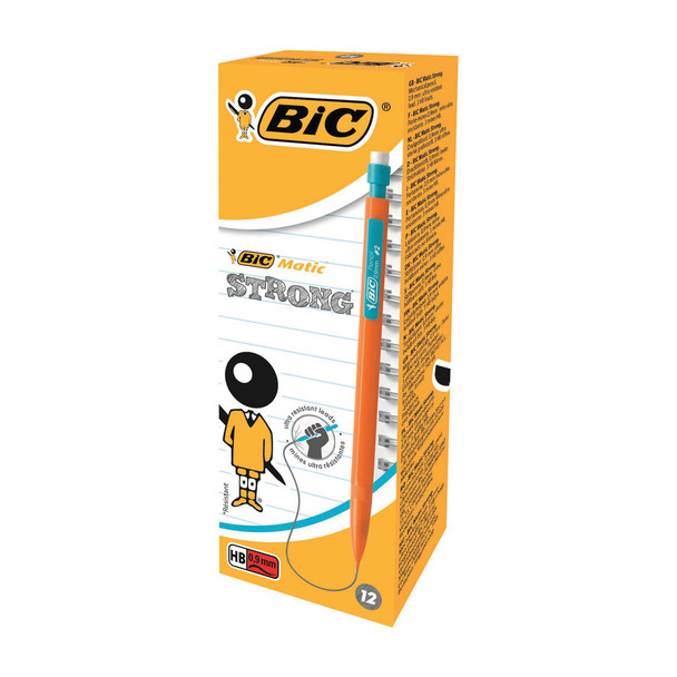 Bic Matic Original Mechanical Pencil Broad 0.9mm Pack of 12 892271 BC24973