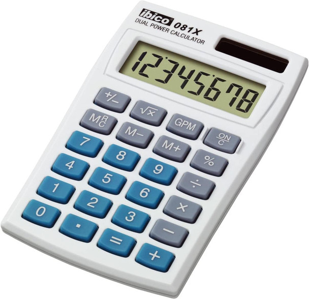 Ibico 081X Handheld Calculator IBICO081X Ibico 081X Handheld Calculator IBICO081X