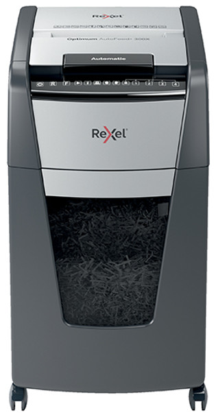 Rexel Optimum AutoFeed Plus 300X Cross Cut Shredder AUTOFEED300X