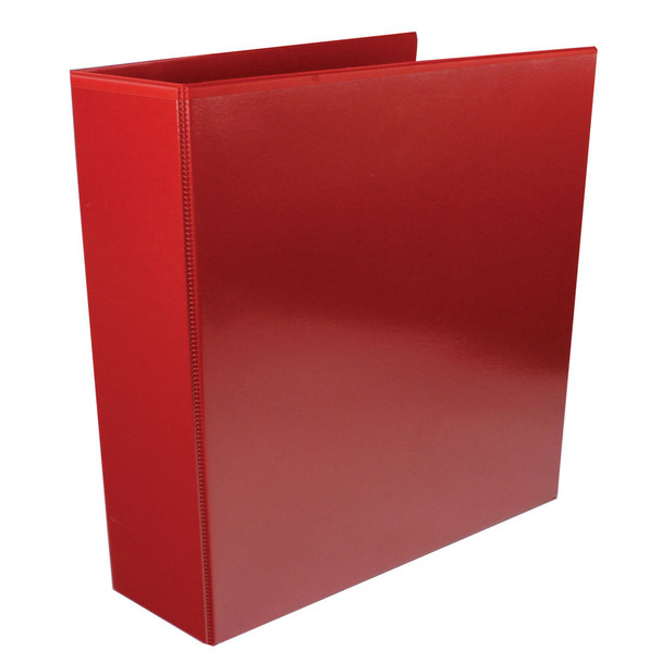 Red 65mm 4D Presentation Ring Binder Pack of 10 WX70296 WX70296