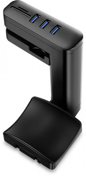 Gelid Nexus Headset Holder with built in Card Reader and USB ports GEL-NEXUS-HEADSET-HOLDER