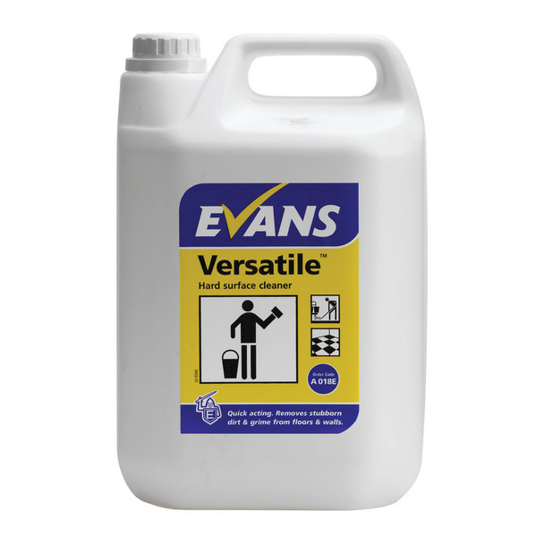 Evans Versatile Hard Surface Cleaner 5 litre Pack of 2 A018EEV2 VA00614