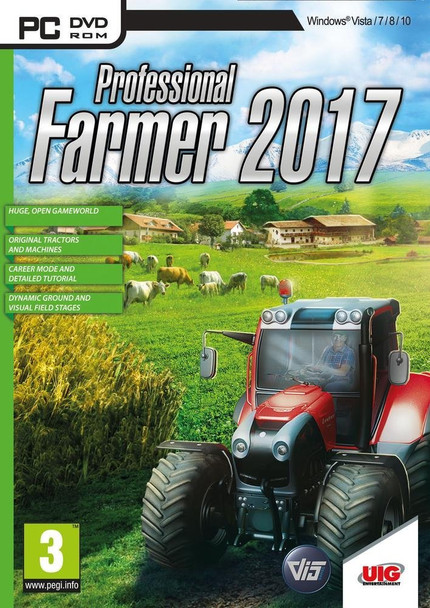Professional Farmer 2017 PC DVD Game