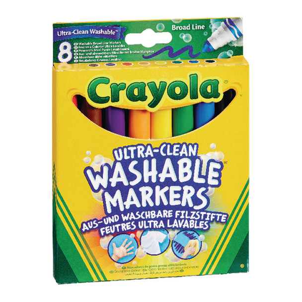 Crayola Ultra Clean Washable Markers Pack of 48 58-8328-E-000 CRY6123