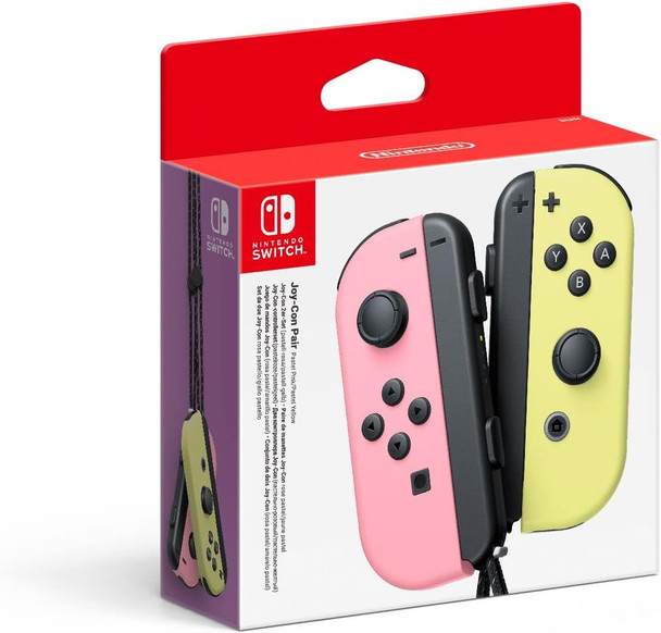 Joy-Con Pair Pastel Pink/Pastel Yellow Nintendo Switch