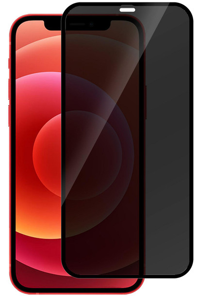 eSTUFF Titan Shield Full Cover 2 Way Privacy Screen Protector iPhone 12 Mini ES501146