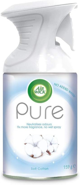 Air Wick Spray Pure Soft Cotton Spray 250ml 3022883/SINGLE RK56542