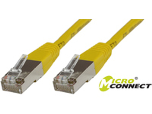MicroConnect SSTP605Y S/FTP CAT6 5m Yellow LSZH SSTP605Y