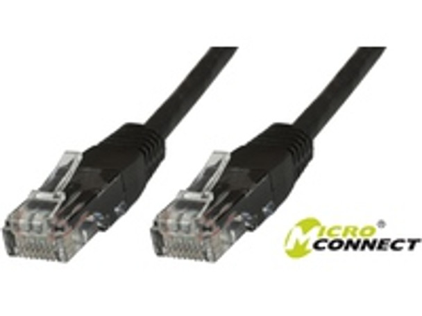 MicroConnect UTP5015S U/UTP CAT5e 1.5M Black PVC UTP5015S