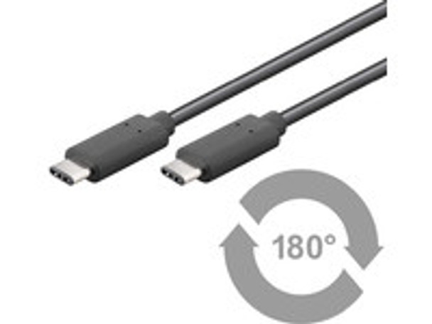 MicroConnect USB3.1CC0.5 USB3.1 Type C-Type C 0.5m M-M USB3.1CC0.5