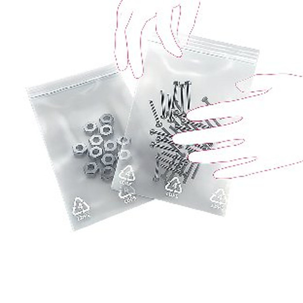 1000 x Clear Minigrip Bag 230x325mm Interlocking seal for secure closure GL GP01151