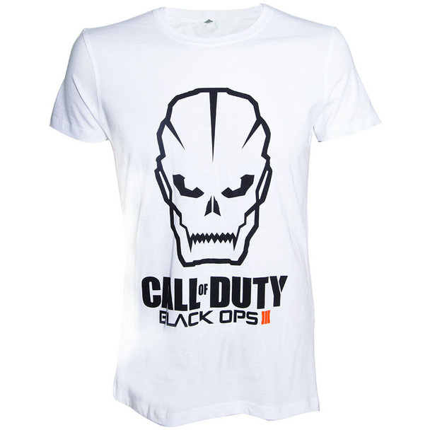 Call Of Duty Black Ops Iii Skull Men's T-Shirt Medium White TS39C1CBT-M TS39C1CBT-M