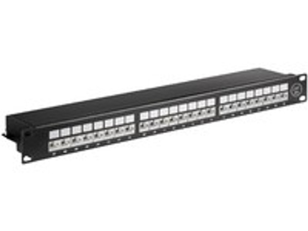 MicroConnect PP-022 CAT6a 24 port 19" Patch Panel. PP-022