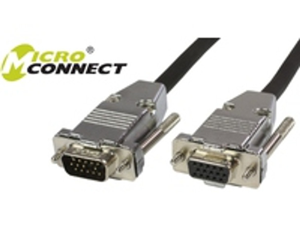 MicroConnect MONGH2-METAL SVGA HD15 2m M-F Extension MONGH2-METAL