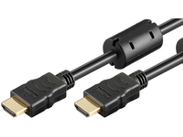 MicroConnect HDM19191.5V1.4FC HDMI 19 - 19 1.5m M-M. Gold HDM19191.5V1.4FC