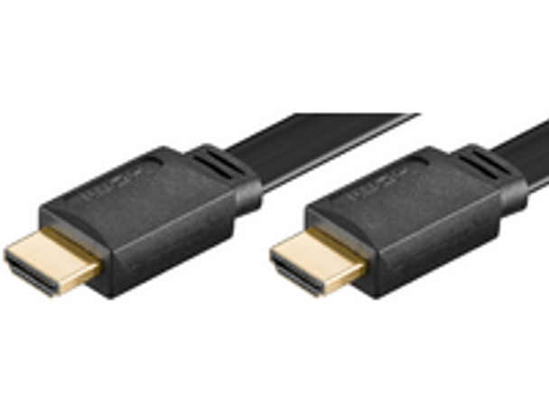 MicroConnect HDM19191.5V1.4FLAT HDMI 19 - 19 1.5m M-M GOLD HDM19191.5V1.4FLAT