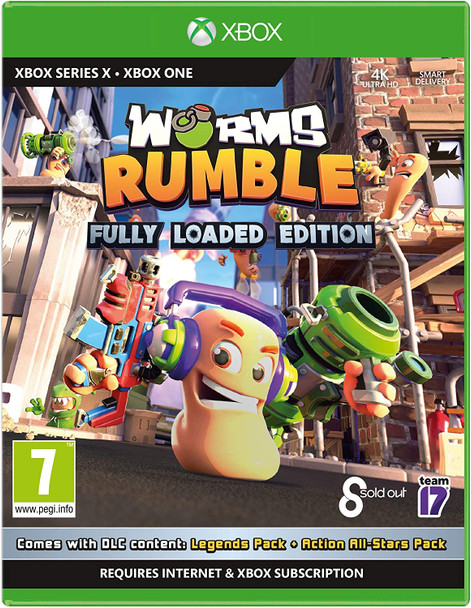 Worms Rumble Fully Loaded Edition Microsoft XBox One Series X Game