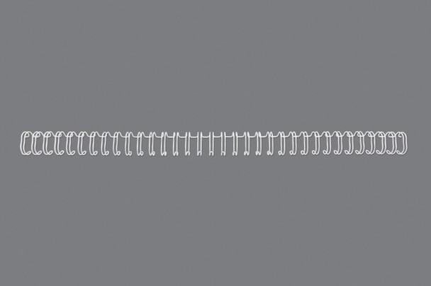 Gbc Binding Wire Element A4 6Mm 34 Loop White Pack 100 RG810470 RG810470