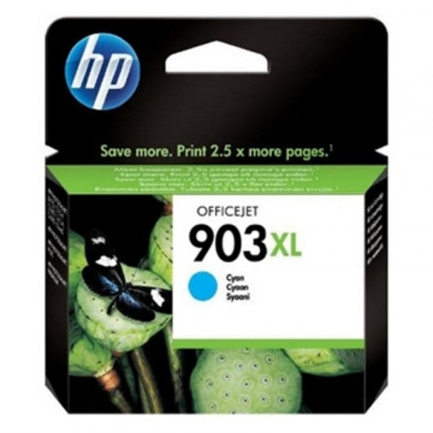 Hp 903Xl Cyan High Yield Ink Cartridge 750 Pages 8.5Ml for Hp Officejet 6950/696 T6M03AE