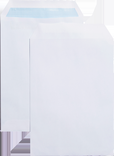 Bong Pocket Envelope C5 Self Seal Plain 90Gsm White Pack 500 2930 2930
