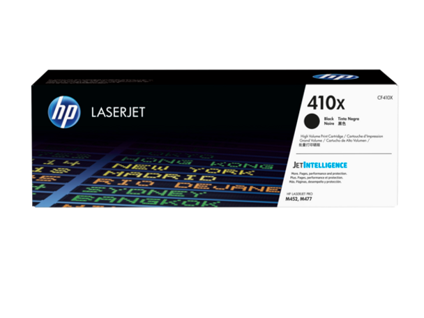 Hp 410X Black High Yield Toner 6.5K Pages for Hp Color Laserjet Pro M377/M452/M4 CF410X