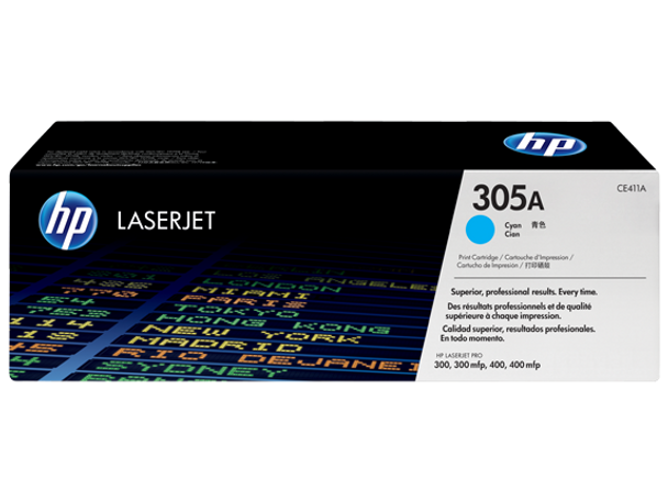 Hp 410A Cyan Standard Capacity Toner 2.3K Pages for Hp Color Laserjet Pro M377/M CF411A