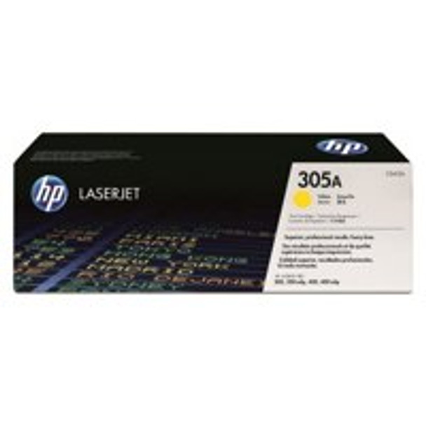 Hp 305A Yellow Standard Capacity Toner 2.6K Pages for Hp Laserjet Pro M351/M375/ CE412A