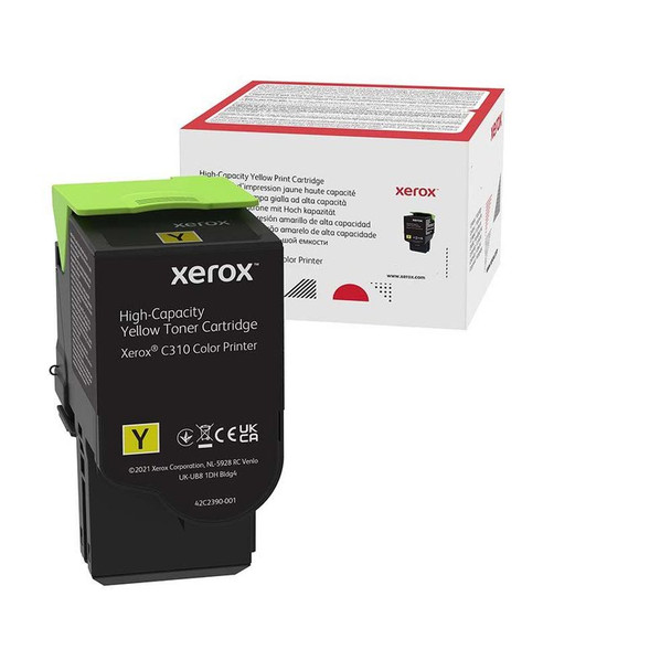 Xerox High Capacity Yellow Toner Cartridge 5.5K Pages - 006R04367 006R04367