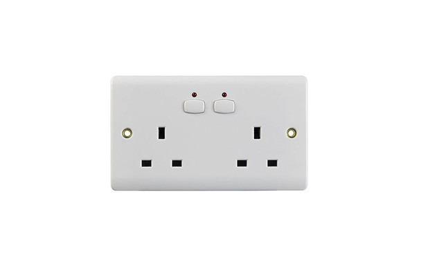 Energenie Mi Home Double Socket Outlet White MIHO007