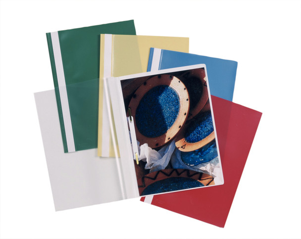 Esselte Report File Polypropylene A4 Assorted Colours Pack 25 15449 15449
