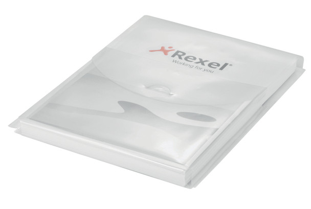 Rexel Expanding Multi Punched Pocket Polypropylene A4 170 Micron Top Opening Cle 2104223