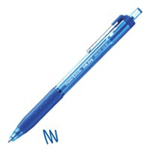 Paper Mate Inkjoy 300 Retractable Ballpoint Pen 1.0Mm Tip 0.7Mm Line Blue Pack 1 S0959920