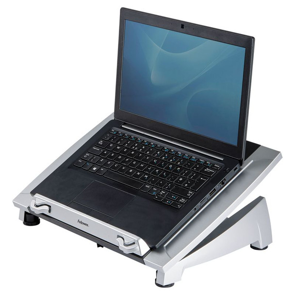 Fellowes Office Suites Laptop Riser Plus Black/Silver 8036701 8036701