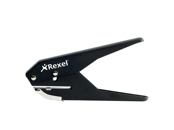 Rexel S120 1 Hole Punch Metal 20 Sheet Black 20120041 20120041