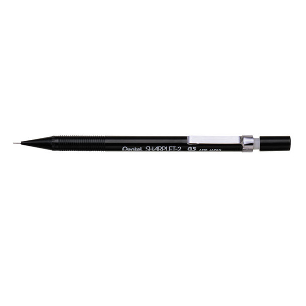 Pentel Sharplet-2 Mechanical Pencil Hb 0.5Mm Lead Black Barrel Pack 12 A125-A