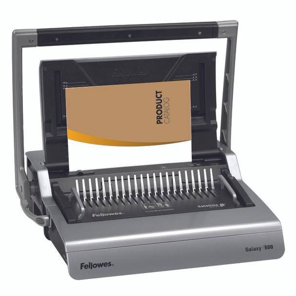 Fellowes Galaxy Manual Comb Binding Machine Grey 5622001 5622001